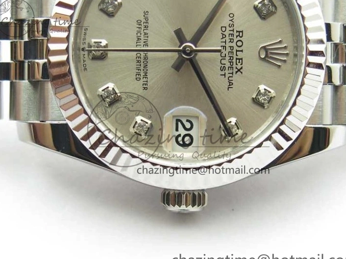 MiroTime 0209 Datejust 31mm 278271 SS BP Maker Best Edition Silver Crystal Dial on Jubilee Bracelet OnTrend 2741